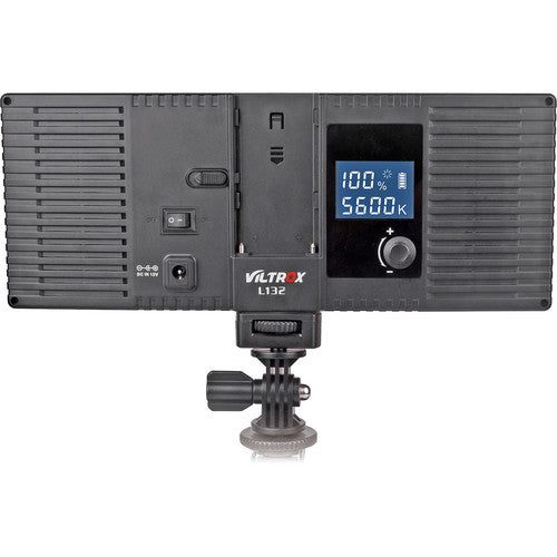 Viltrox L132T Luz LED bicolor para cámara 1065 lúmenes 3300-5600K pantalla LCD