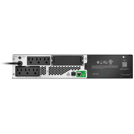 APC Smart-UPS 750VA Li-Ion Rackmontaje de Profundidad Corta con SmartConnect y 6 Salidas NEMA