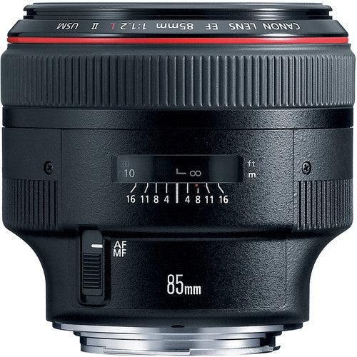 Canon EF 85mm f/1.2L II USM Lente para montura EF Full Frame f1.2-f16