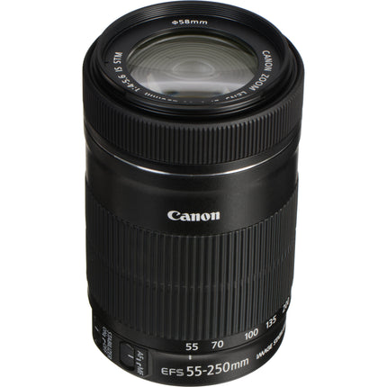 Canon EF-S 55-250mm f4-5.6 IS STM Teleobjetivo Estabilizador Óptico APS-C