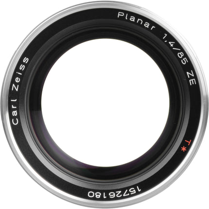 ZEISS Planar T* 85mm f/1.4 ZE Lente para Canon EF con Diafragma de 9 hojas