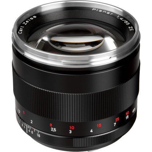 ZEISS Planar T* 85mm f/1.4 ZE Lente para Canon EF con Diafragma de 9 hojas