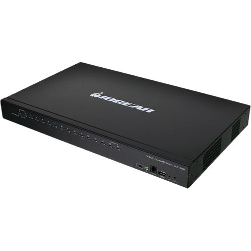 IOGEAR Switch KVMP USB HDMI 16 Puertos Resolución 1920x1200 con 2 Juegos de Cables KVM