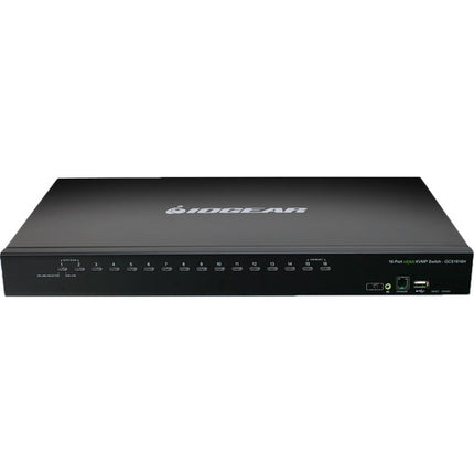 IOGEAR Switch KVMP USB HDMI 16 Puertos Resolución 1920x1200 con 2 Juegos de Cables KVM