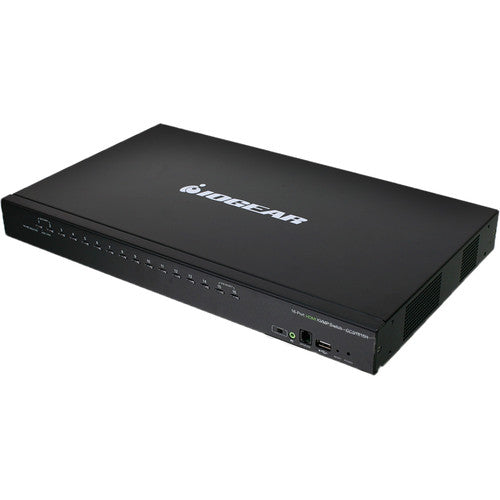 IOGEAR Switch KVM HDMI USB 16 Puertos 1920x1200 16 Cables KVM