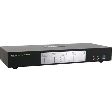 IOGEAR Switch KVMP DisplayPort 4 Puertos Resolución 4K USB 3.0 Hub