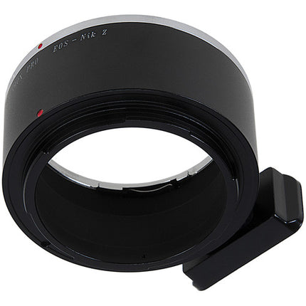 FotodioX Adaptador Profesional de Lentes Canon EF para Cámara Nikon Z con Montura de Trípode Integrada