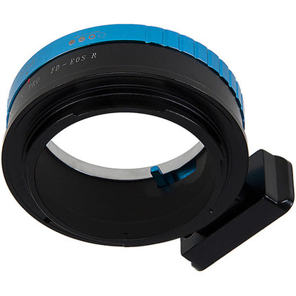 FotodioX Canon FD a Montura RF Adaptador Profesional con Montura de Trípode integrada y Ajuste Manual de Iris