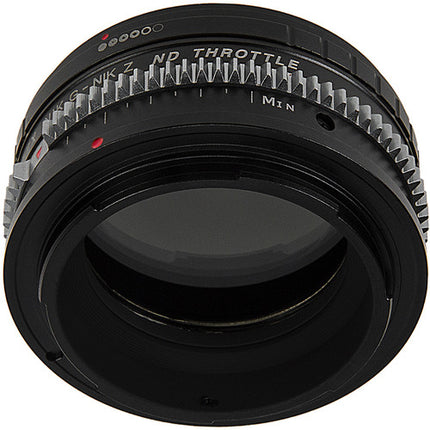 FotodioX Vizelex Adaptador Montura Lente Nikon G a Z con Filtro ND Variable