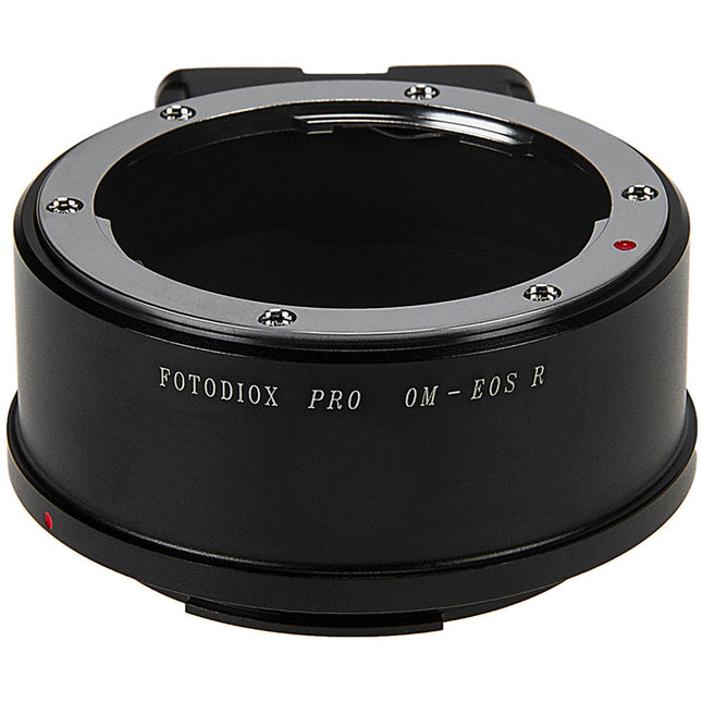 FotodioX Olympus OM Adaptador Profesional para Cámara Canon RF con Montura de Latón Cromado y Soporte para Trípode
