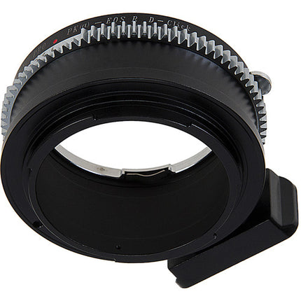 FotodioX Adaptador Profesional para Objetivo Pentax K a Canon RF con Montura de Latón y Anillo Iris Manual