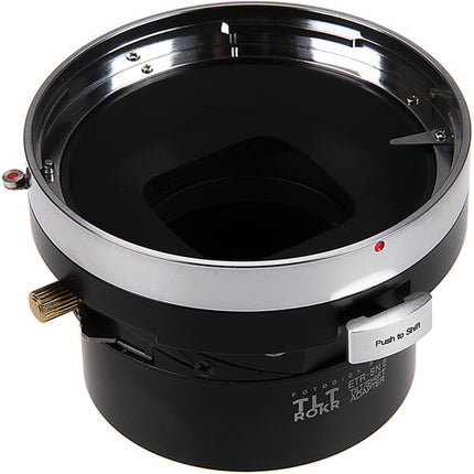 FotodioX Pro TLT ROKR Adaptador Tilt Shift para Bronica ETR a Sony E 20mm 10°