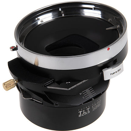 FotodioX Pro TLT ROKR Adaptador Tilt Shift para Bronica ETR a Sony E 20mm 10°