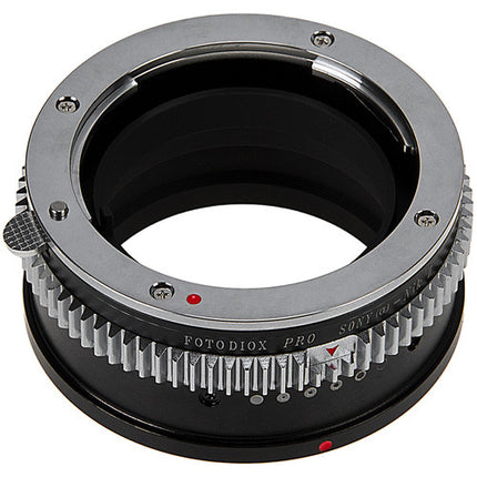 FotodioX Adaptador Profesional Lentes Sony A a Nikon Z Montura Chrome