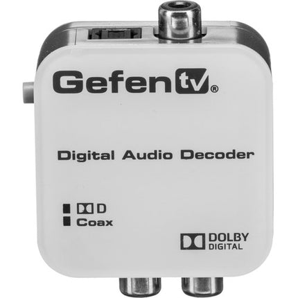 Gefen GTV-DD-2-AA Decoder de Audio Digital Entrada S/PDIF y TOSLINK