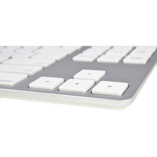 Matias Wired Aluminum Tenkeyless Teclado Alámbrico con Hub USB 2.0 y Control de Volumen