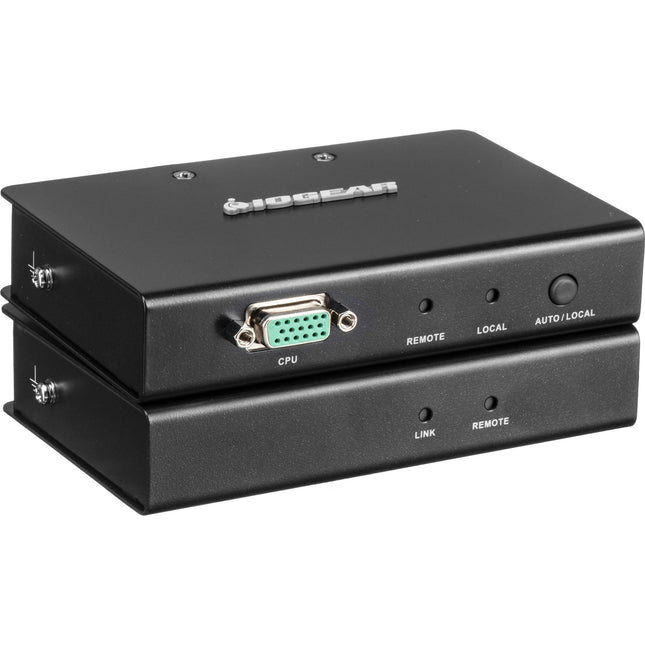 IOGEAR USB VGA KVM Extensor de Consola 500 Pies Resolución 1920x1200