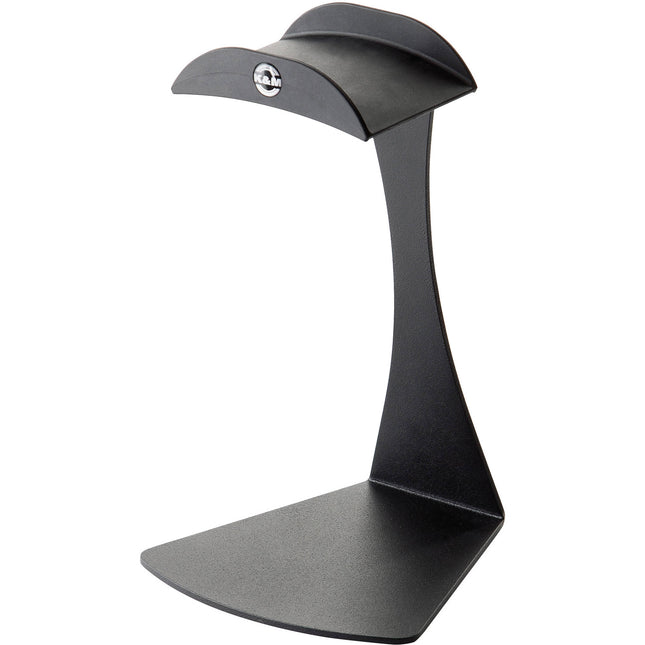 K&M Soporte de Escritorio para Auriculares Negro Altura 25 cm Antideslizante