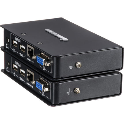 IOGEAR USB VGA KVM Extensor de Consola 500 Pies Resolución 1920x1200