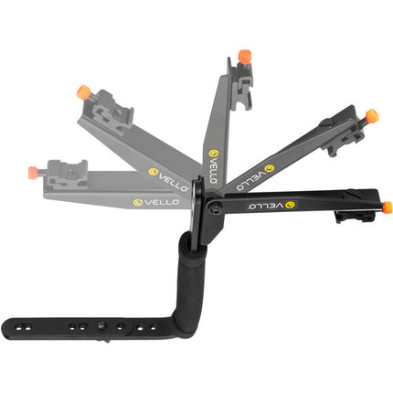 Vello QuickDraw Soporte Giratorio para Flash 90º de Aluminio Ligero