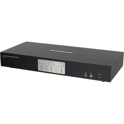 IOGEAR 2-Port KVMP Switch DisplayPort 4K 4096x2160 USB 3.0 Hub Audio