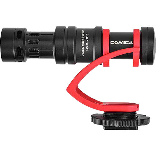 Comica Audio CVM-VM10 II Micrófono Condensador Supercardioide 80Hz-16kHz con Shockmount Rojo