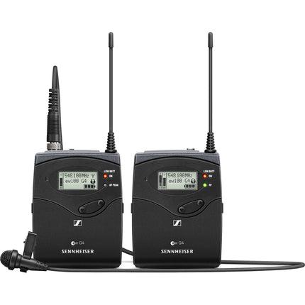 Sennheiser EW 112P G4 Micrófono Lavalier Inalámbrico Omni 330' Alcance 8H Batería