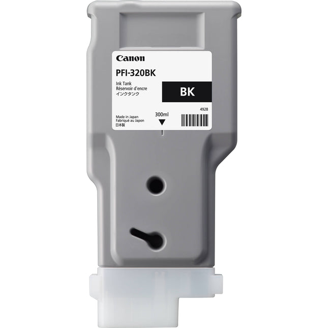 Cartucho de Tinta Negro Canon PFI-320 300mL para Impresoras imagePROGRAF TM-200 TM-300 TM-305
