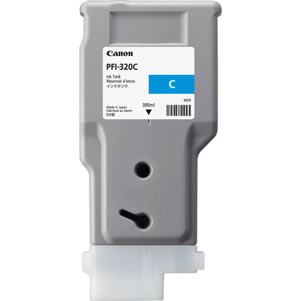 Canon PFI-320 Cartucho de Tinta Cian 300mL para Impresoras imagePROGRAF TM-200 y TM-300