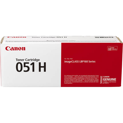 Cartucho de tóner negro Canon imageCLASS 051 alta capacidad compatible con LBP162dw MF269dw