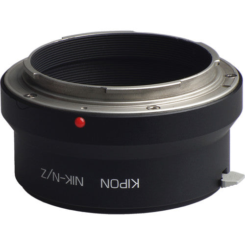 KIPON Adaptador de Lente Nikon F a Montura Nikon Z con Enfoque Infinito y Construcción de Aluminio y Latón