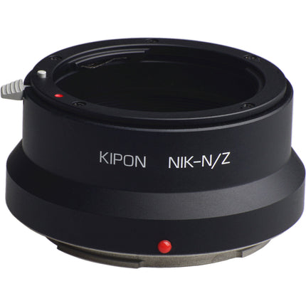 KIPON Adaptador de Lente Nikon F a Montura Nikon Z con Enfoque Infinito y Construcción de Aluminio y Latón