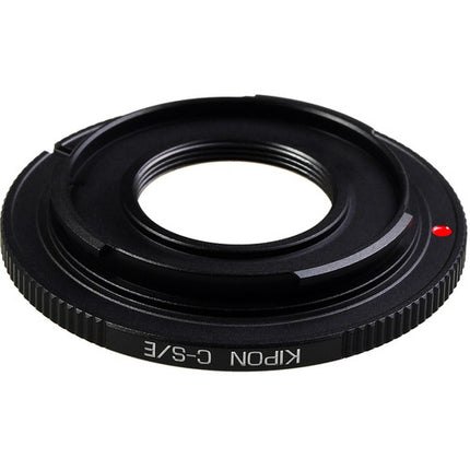 KIPON Adaptador de Montura para Lente C-Mount a Cámara Sony E con Construcción de Aluminio y Latón