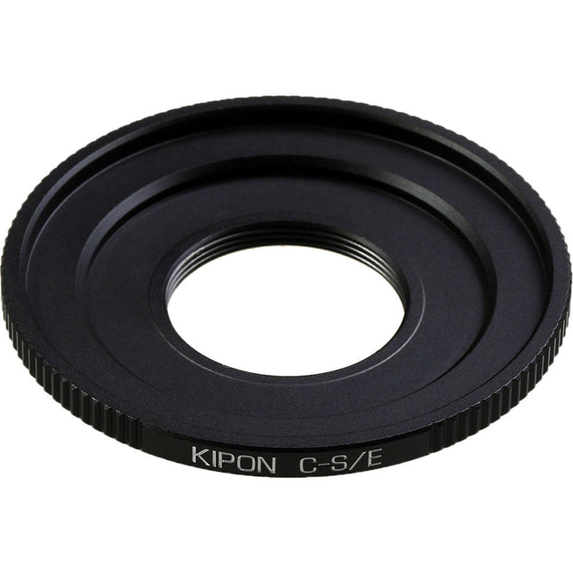 KIPON Adaptador de Montura para Lente C-Mount a Cámara Sony E con Construcción de Aluminio y Latón