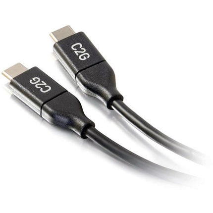 C2G Cable USB 2.0 Tipo C a Tipo C 10 pies 5A carga y transferencia 480 Mb/s