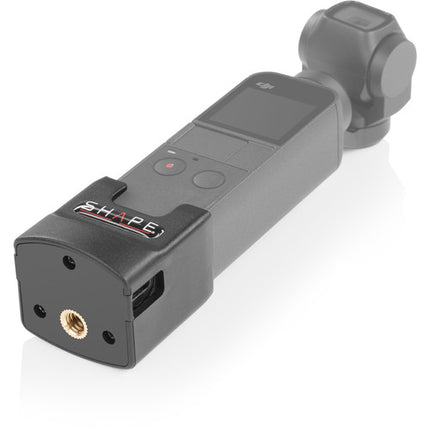 SHAPE Adaptador de Montaje 1/4"-20 y Puerto de Carga para Osmo Pocket con 2 Puertos USB-C
