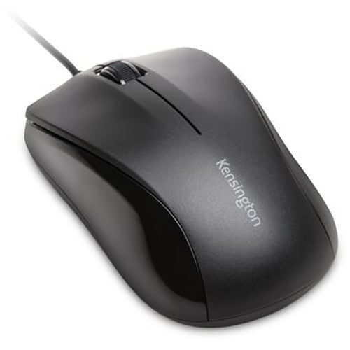 Kensington Ratón con Cable USB 1000 dpi Sensor Óptico Silencioso Ambidiestro