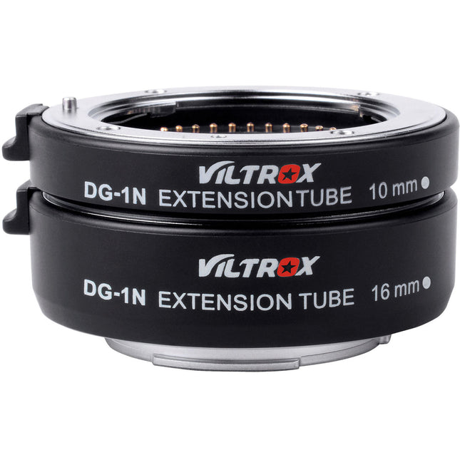 Viltrox Set de Tubos de Extensión Automáticos para Nikon 1 10mm 16mm