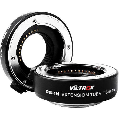 Viltrox Set de Tubos de Extensión Automáticos para Nikon 1 10mm 16mm