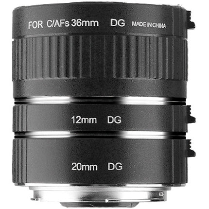 Viltrox Tubos de Extensión Automáticos para Canon EF 12mm 20mm 36mm