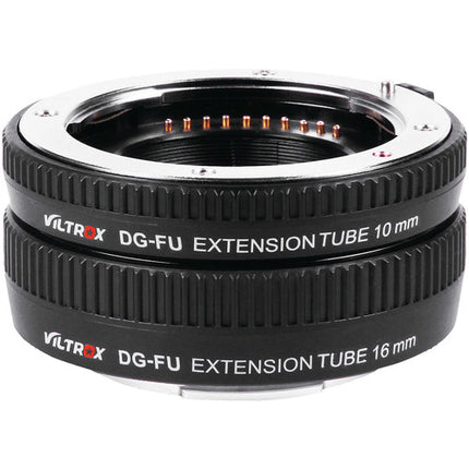 Viltrox Tubos de Extensión Automáticos 10mm y 16mm para FUJIFILM X