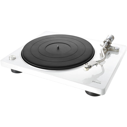 Denon DP-400 tocadiscos estéreo blanco 33 1/3 45 78 rpm plato pesado