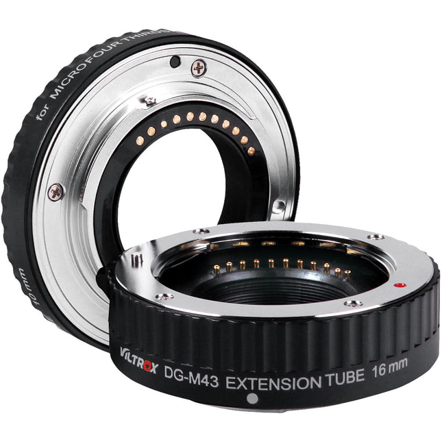 Viltrox Set de Tubos de Extensión Automáticos 10mm y 16mm para Micro Cuatro Tercios