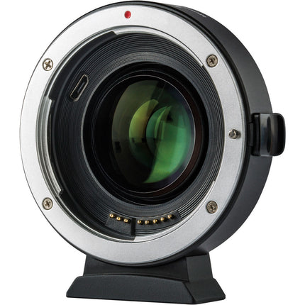 Viltrox EF-EOS M2 Adaptador de Montura 0.71x para Lentes Canon EF a Canon EF-M con Tapas