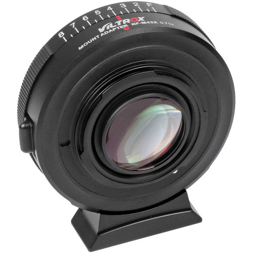 Adaptador de Montura Viltrox NF-M43X para Lentes Nikon F Montura a Micro Cuatro Tercios