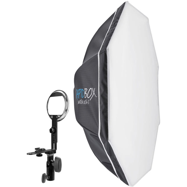 Westcott Rapid Box Switch Octa-S Softbox 26 pulgadas con difusor extraíble y 13 insertos