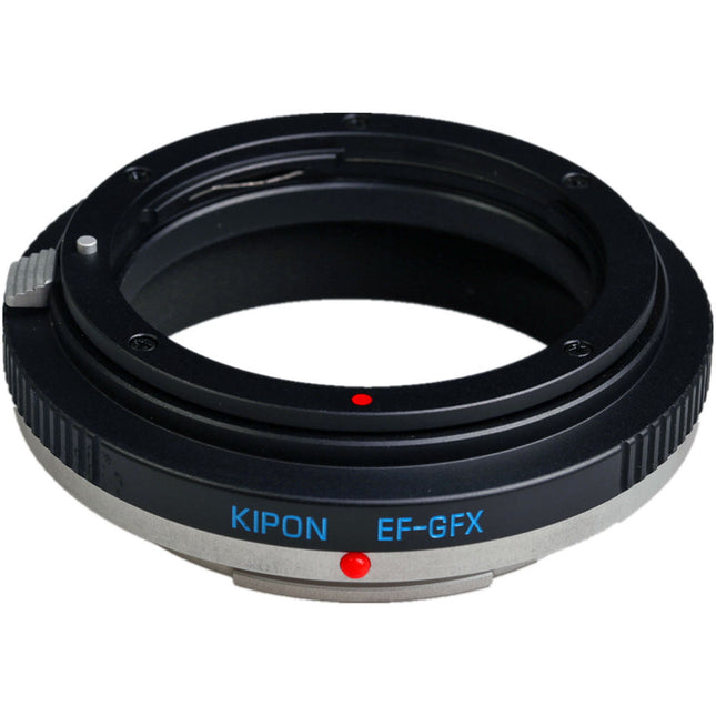 KIPON Adaptador de Montura para Lente Canon EF a Cámara FUJIFILM GFX Aleación de Aluminio y Latón
