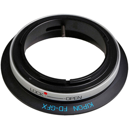 KIPON Adaptador de Montura para Lente CanonFD a Cámara FUJIFILM GFX Aluminio y Latón