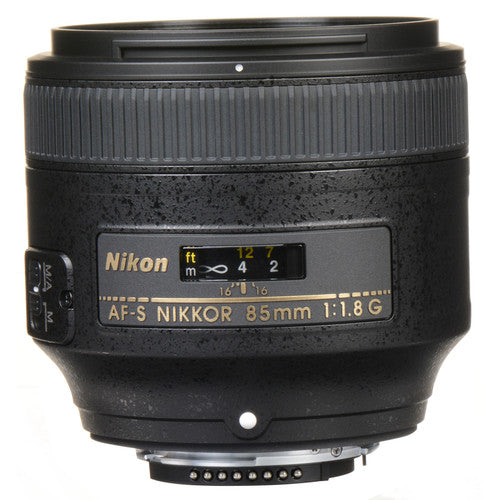 Nikon AF-S NIKKOR 85mm f1.8G Lente F-Mount FX Formato 67mm Diámetro