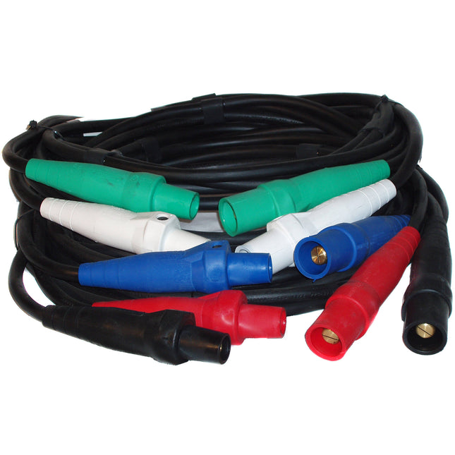 Lex Products Cable CamLock 5 Conductores AWG 2 50 Pies Capa Doble
